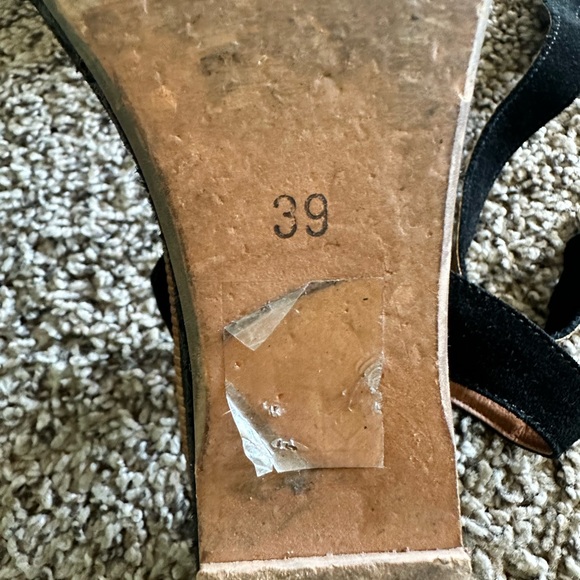 Christian Di Riccio platform suede sandals. 8.5 or 39 UK.  Almost new - Picture 8 of 8